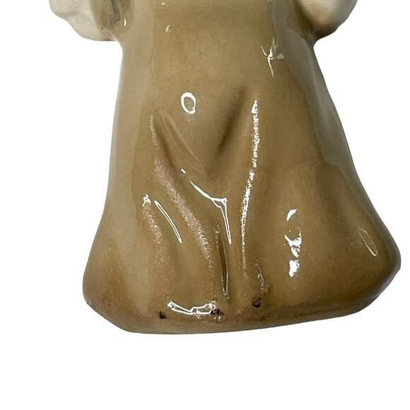 Vintage Figurine Country Boy Holding Harvest  Figurine Hand Painted Porcelain u - Picture 5 of 7